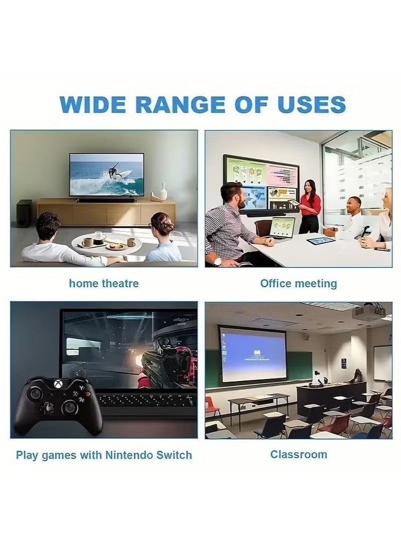 8K HDMI 2.1 Cable 1.5M, High Speed HDMI Cord 48Gbps 8K@60Hz, 4K@240Hz/144Hz/120Hz, Support eARC/Dolby/HDR10+/HDCP 2.2 & 2.3, Compatible with PS5/Xbox Series X/Samsung/LG 8K TV/Home Theater - Image 2
